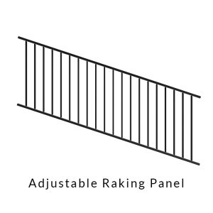 Adjustable Raking Panel