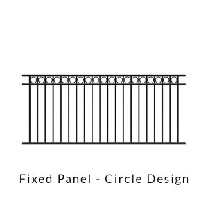 Fixed Panel - Circle Design