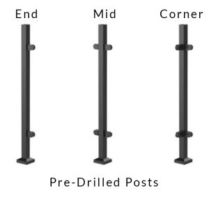 Pre-drilled Posts